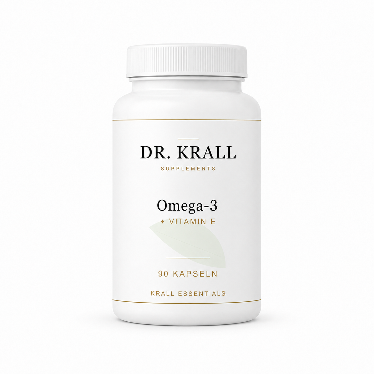 Dr. Krall Omega-3 + Vitamin E · 90 Kapseln