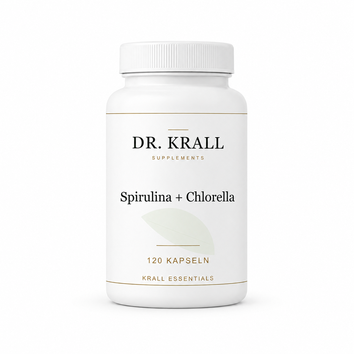Dr. Krall Spirulina + Chlorella – 120 Kapseln