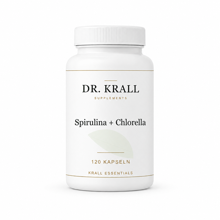 Dr. Krall Spirulina + Chlorella – 120 Kapseln