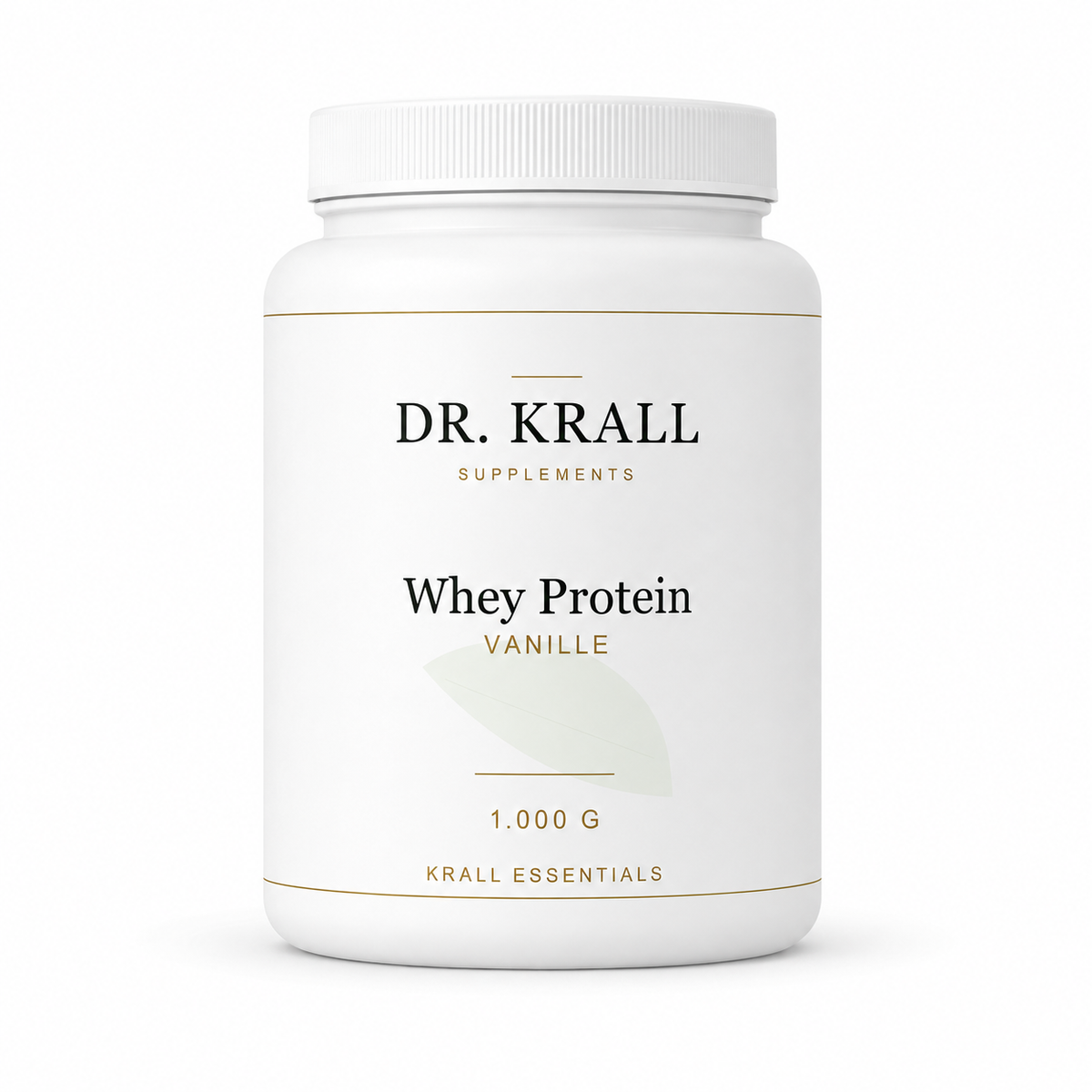 Dr. Krall Whey Protein Vanille · 1.000 g